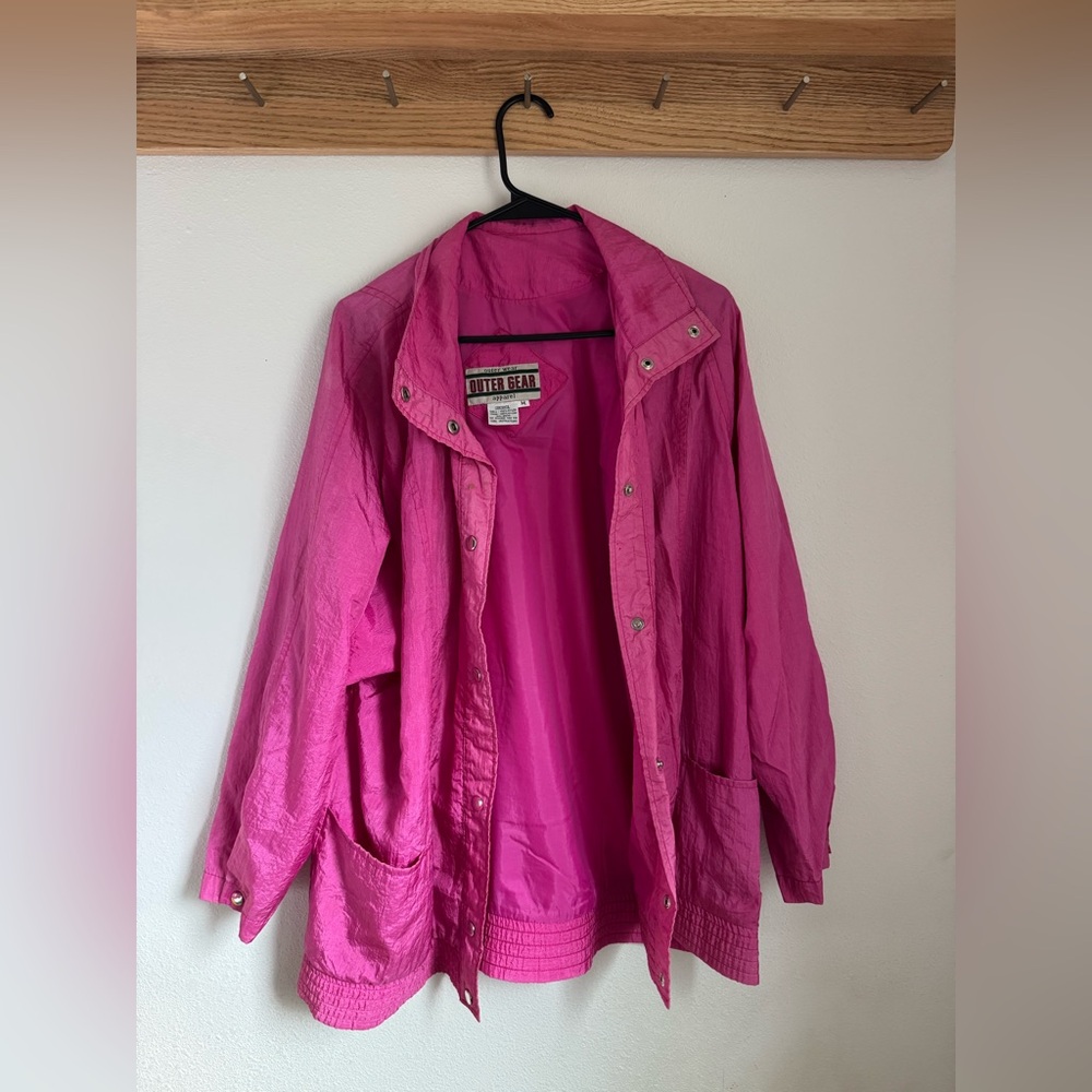 Women's Vibrant Pink Utility Jacket